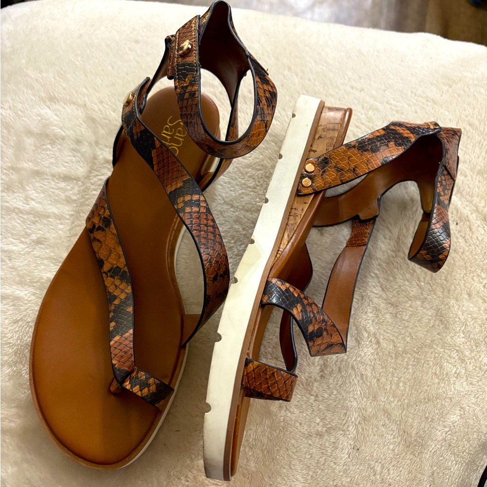 Franco Sarto Women's Daven Sandal Sz 9 - Picture 7 of 9